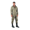 Adult Foliage Green Long Sleeve Flightsuit (S to XL)